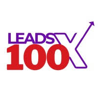 Leads100x logo