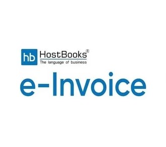 HostBooks E-invoicing Software